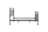 Victoria Bed Black Nickel